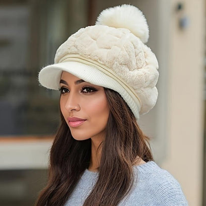 ❤️[Best Gift for Her] Women's Winter Fashion Warm Short Brim Hat