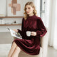 Vintage-Inspired Lace Panel Tunic Dress