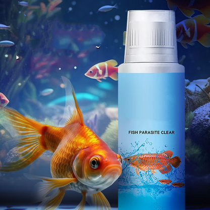 🎉New Year's Gift 50% OFF!🌿Herbal Remedy Against Fish Parasites + Water Conditioner - Safe With Plant Extracts: Fights Internal/External Parasites!