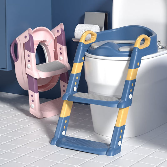 Potty Training Toilet Seat with Ladder