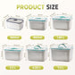2 in 1 Draining Fresh-Keep Food Container