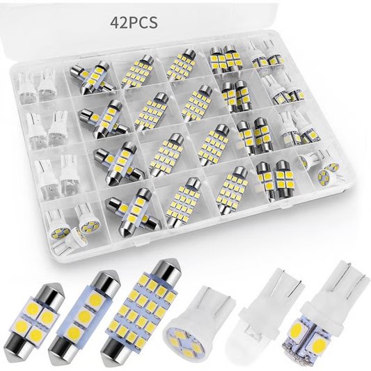 🌞 Spring into Savings: 50% Off! 💡 42-Piece Ultra-Bright LED Car Interior Lighting Kit – Plug & Play Upgrade for Your Ride ✨