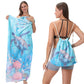 2-in-1 Printed Beach Towel Backpack