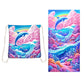 2-in-1 Printed Beach Towel Backpack
