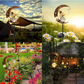 Whimsical Moon & Fairy Solar Garden Stake Light