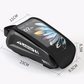 🚴 50% OFF NOW! 💧 Water-Resistant Large Capacity Bicycle Bag – Touch-Sensitive Phone Pouch, Slim Top-Tube Design & Dual Zippers 📱