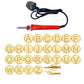🔥Last Day Sale 50%🔥26 Letters Copper Mold —DIY Wood Burning/Carving Set