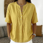 🔥Women's Casual Solid Color Blouse