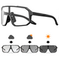 No-Slip Photochromic Riding Glasses Kit
