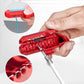 Wire Stripper with Curved Handle