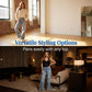 🎉Limited Sale🎉Women's Rhinestone Embellished Wide-Leg Jeans with Belt