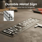 Retro Garage Sign for Dad 🔧❤️ – Iron Plaque, Humorous Man Cave Decor😂