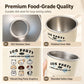 Cute Dog Party Stainless Steel Mouthwash Cup for Couples