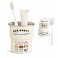 Cute Dog Party Stainless Steel Mouthwash Cup for Couples