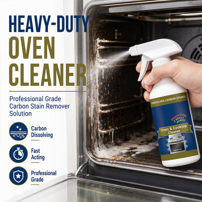 💥 LAST DAY 50% OFF 🔥BUY 2 GET 1 FREE🌻Heavy Duty Oven & Cooktop Cleaner Spray