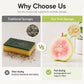 🔥HOT SALE 50%OFF🔥Cute Fruit Shaped Dishwashing Sponge Scrubber