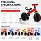 🚲 50% OFF NOW! 🌈 3-in-1 Tricycle & Balance Bike for Kids – Playful, Stable & Adaptable 👶✨