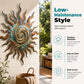 ☀️ Save 50%! 🖼️ Metal Sun Wall Art – Silhouette design, rustic & decorative ✨