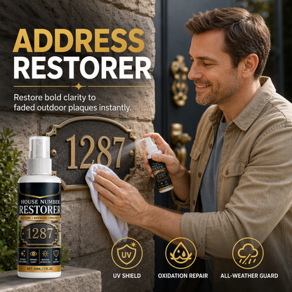 🔥Outdoor House Number Restorer Spray