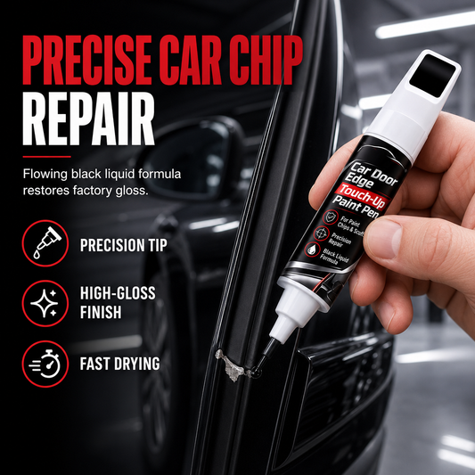 🖊️🚘 Black Auto Scratch Touch-Up Pen – Precision Paint for Small Chips & Marks