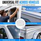 🌧️ RV Rain Gutter Drip Rail Trim – 25ft Flexible PVC Water Deflector