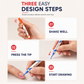 8 Colors Nail Art Fine Line Detail Drawing Liners Set