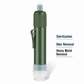 Portable Outdoor Water Filter Straw with Ultrafiltration Membrane and Carbon Fiber for Camping Hiking and Emergency Preparedness